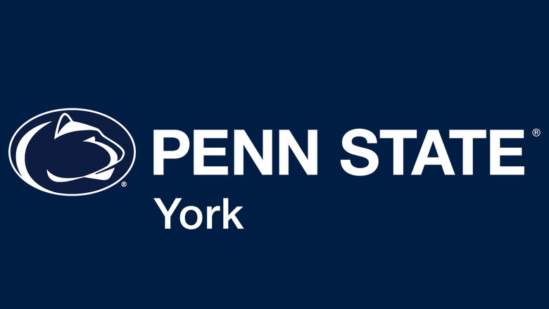 Reverse Penn State York Athletics Logo