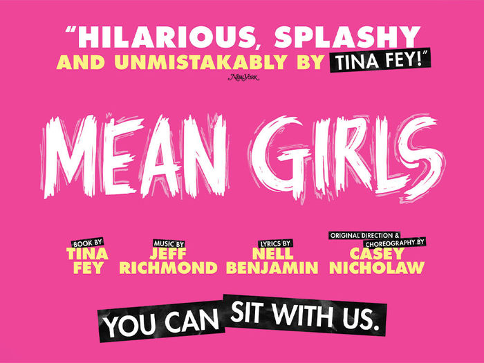 Promotional poster for "Mean Girls" the Broadway musical.