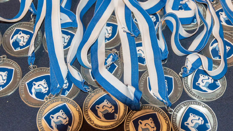 Penn State President's Freshman Award Medals