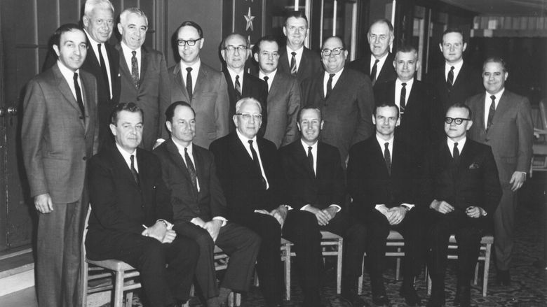 Advisory Board photo from the 1950s