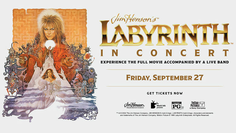 Promotional poster for Jim Henson's "The Labyrinth."