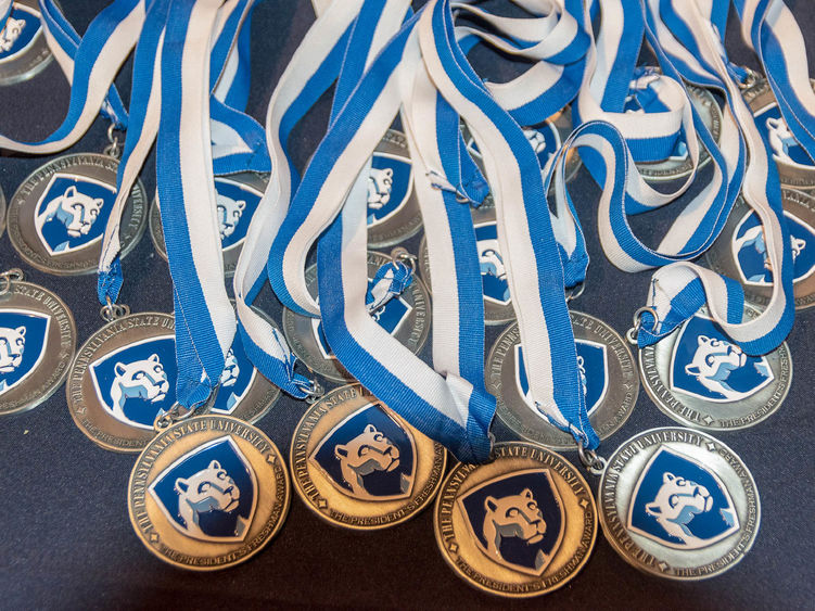 Penn State President's Freshman Award Medals