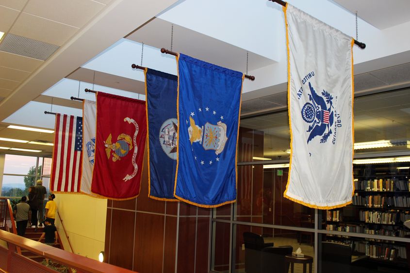 York Veterans Flags