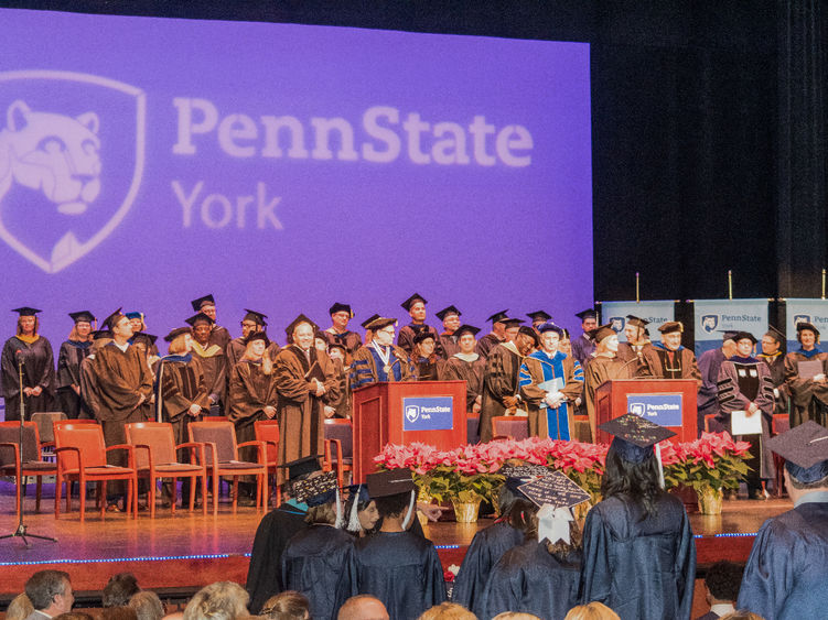 Fall 2019 commencment at Penn State York